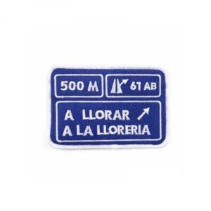 Parche A llorar a la lloreria