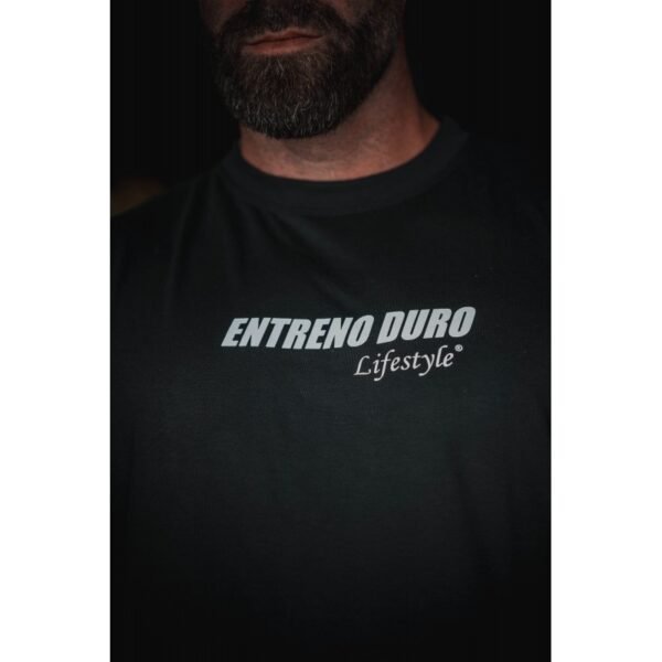 ED Camiseta Oversize Negra 'Supera tus limites' - Imagen 3