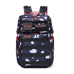 Mochila Táctica 45L Relámpago Negro